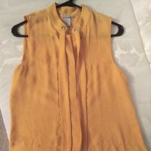 Sunflower Yellow Sleeveless top